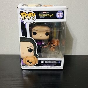Funko Pop! Kate Bishop with Lucky - Purple and Black